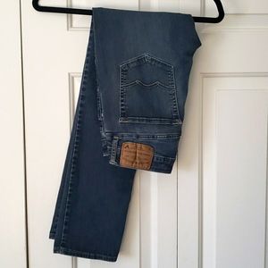 America Eagle mens slim straight jeans sz 28×30
